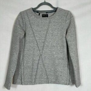 Barbour Summer Tartan Top Size 4 Gray Long Sleeve EUC